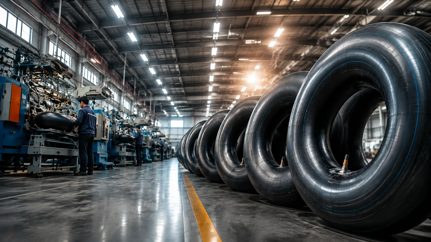 JABIL inner tubes inside the production facility